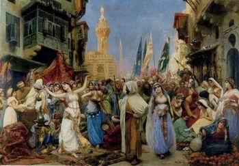 Arab or Arabic people and life. Orientalism oil paintings 50, unknow artist